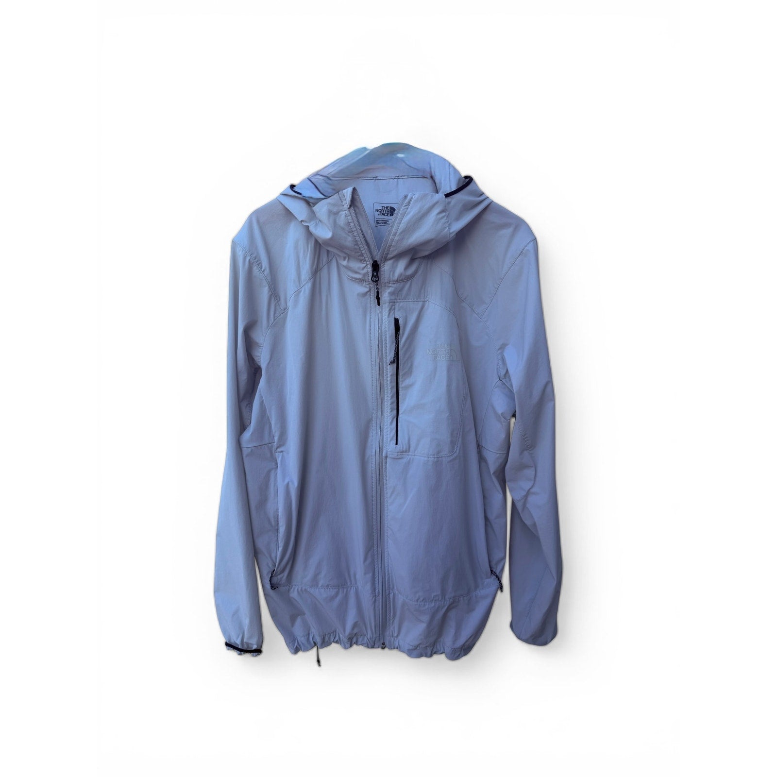The North Face Lightweight Hooded Jacket Mens XL Gray