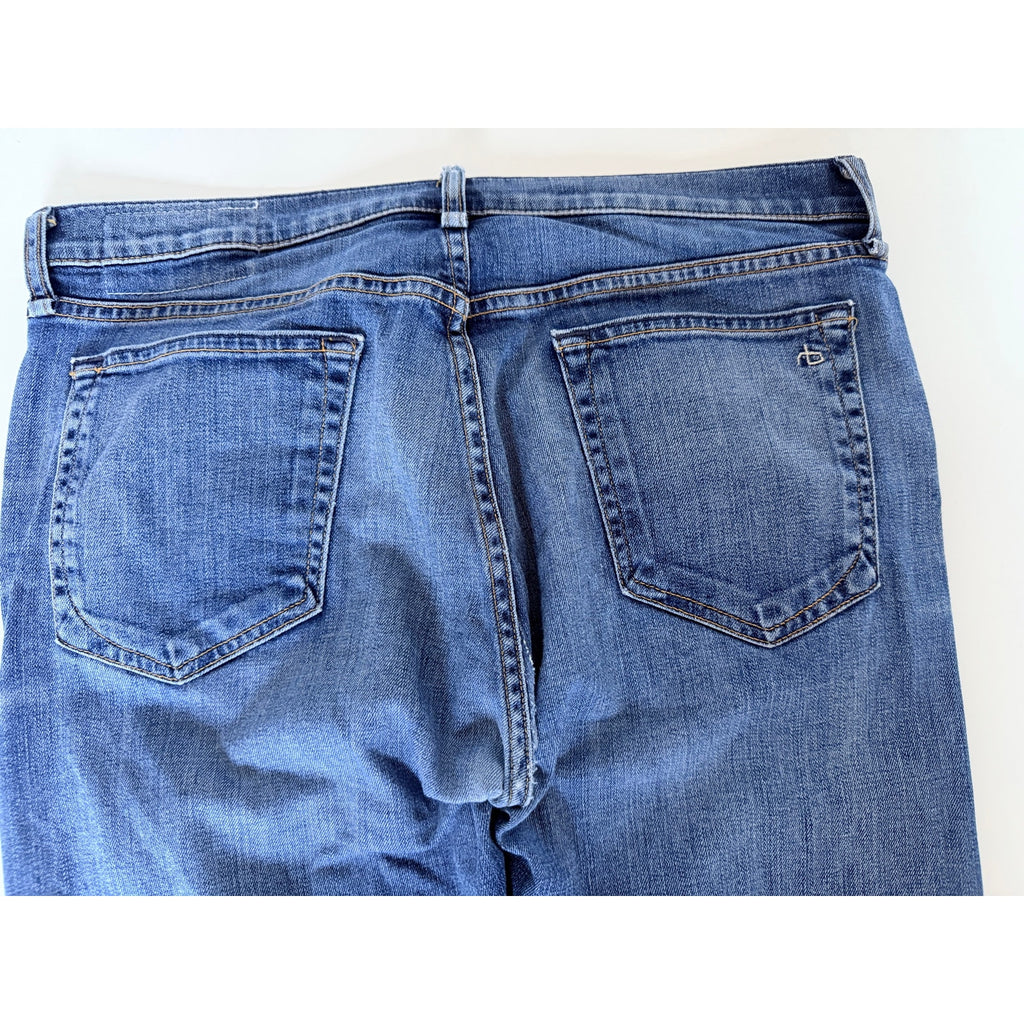 Rag & Bone Slim Fit Jeans Mens 32 Blue Denim Straight Leg Pants