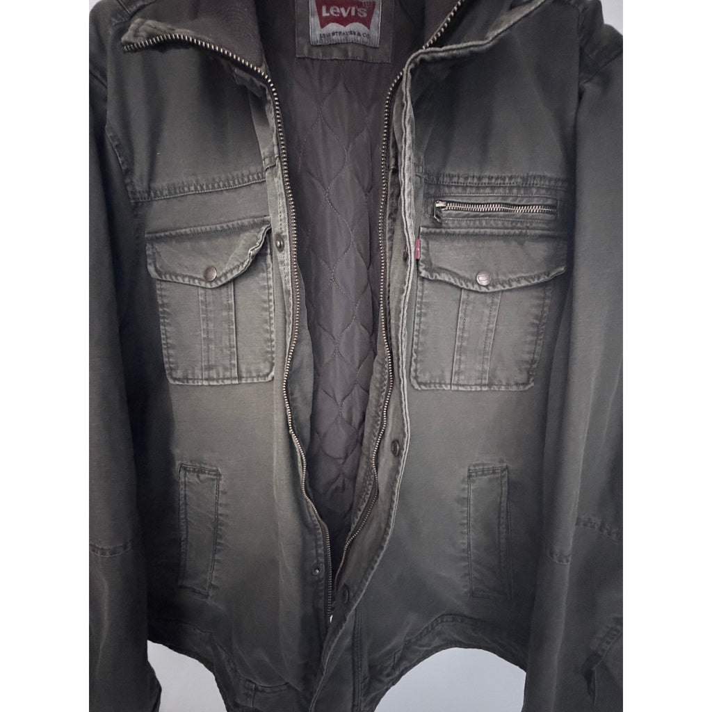 Levi's Olive Utility Jacket Mens XXL