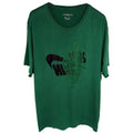 Jordan Men's Green Crewneck T-Shirt — front view