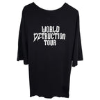 WWE Men's Black WWE Authentic Wear T-Shirt — back view