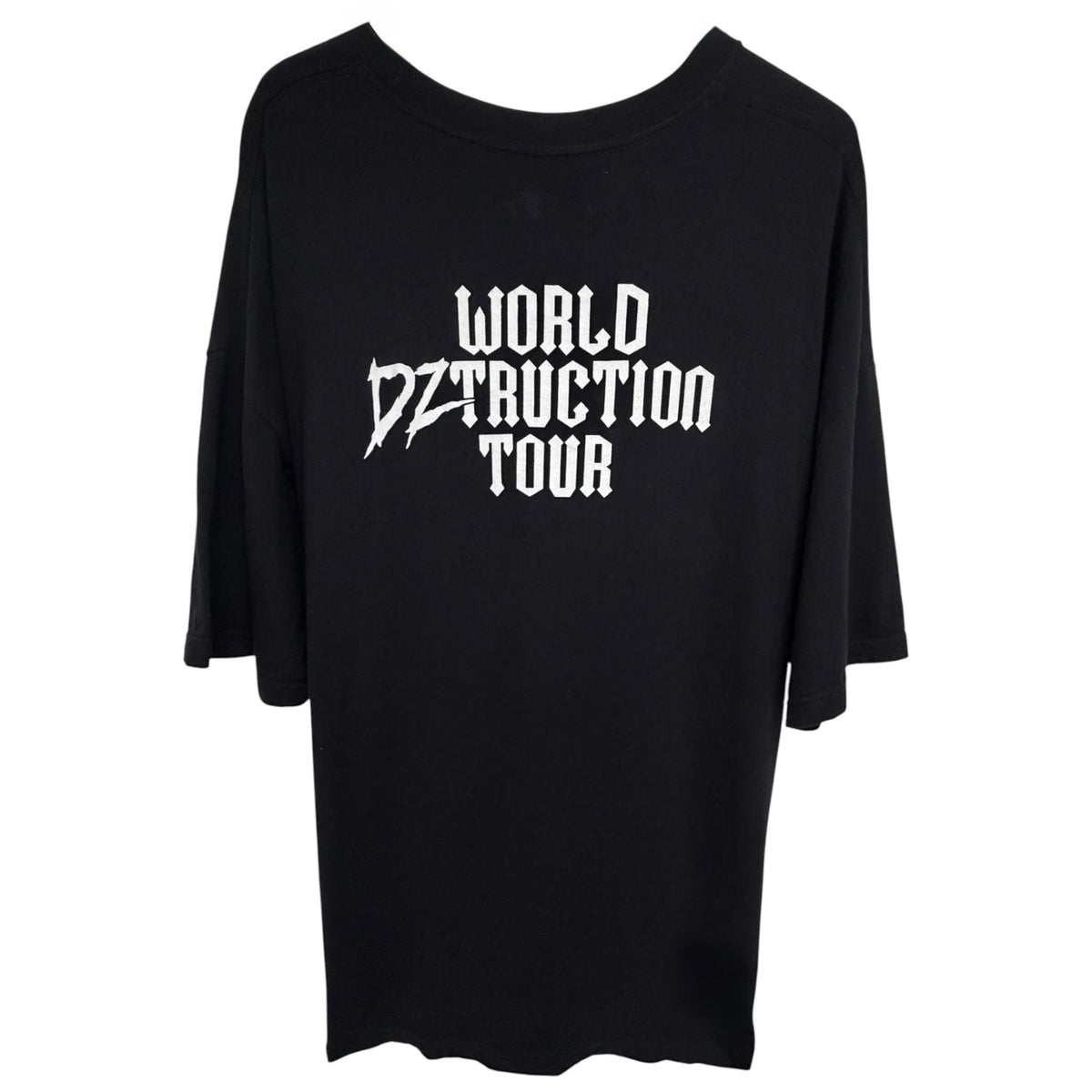 WWE Men's Black WWE Authentic Wear T-Shirt — back view
