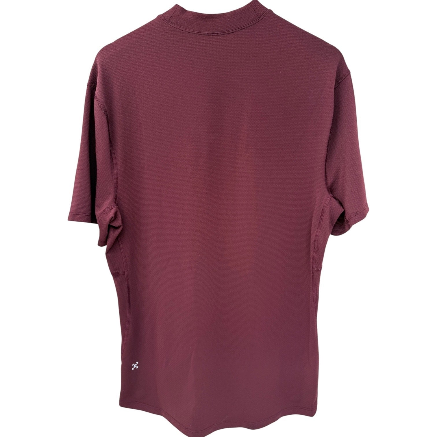 Lululemon Training Shirt Mens XL Burgundy Athletic Performance Workout Tee