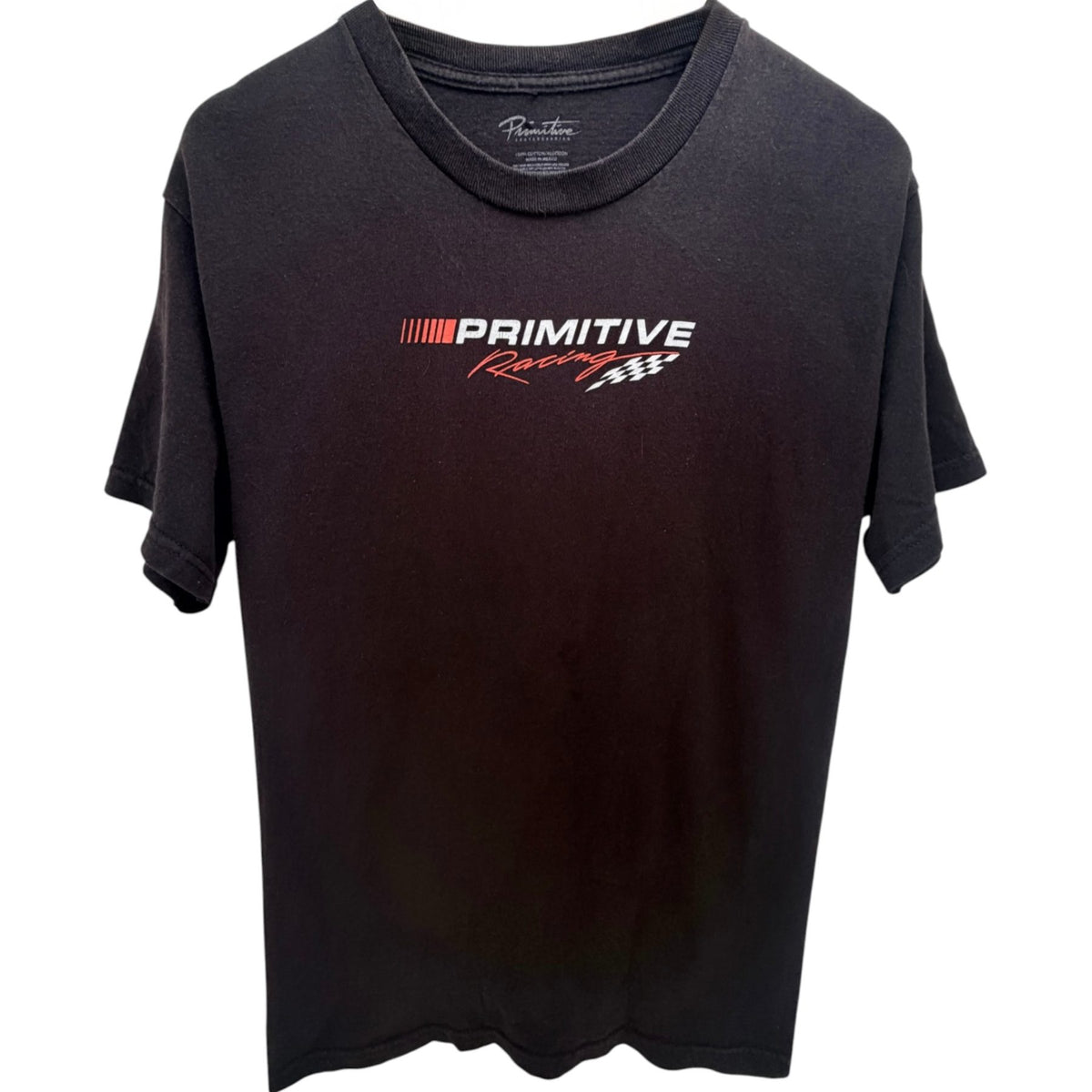 Primitive Men's Black Primitive Racing T-Shirt — front view