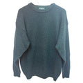 Woolrich Crewneck Sweater Mens Large Green Wool Blend Outdoor Knit Pullover