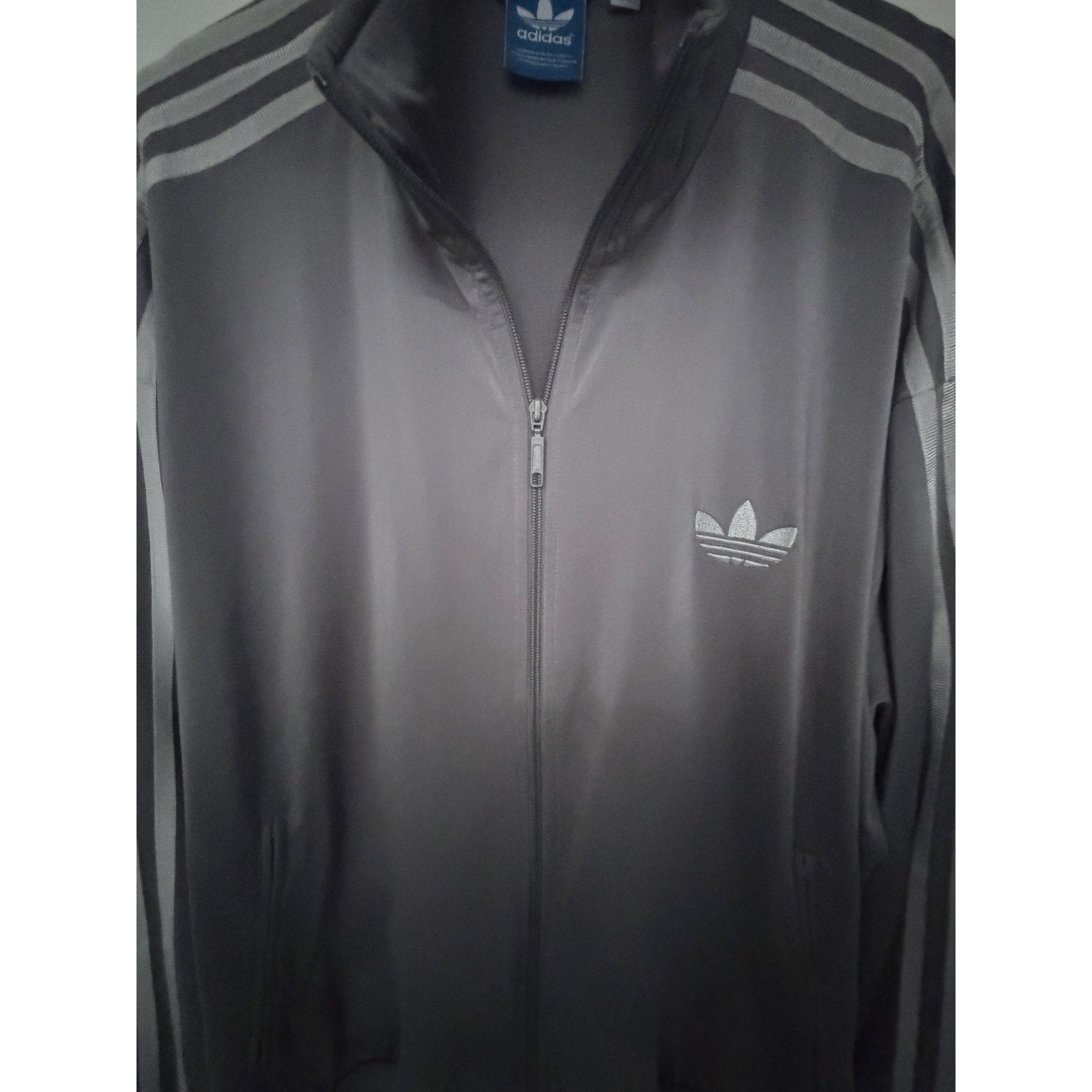 Adidas Originals Track Jacket Mens 3XL Gray