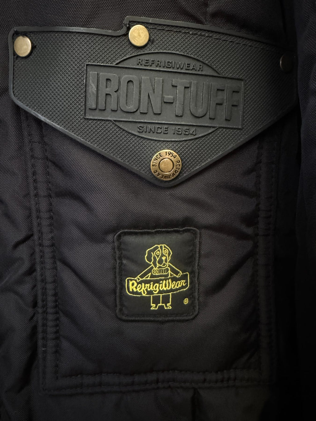 RefrigiWear Men's Black Iron-Tuff Ice Parka — view 6