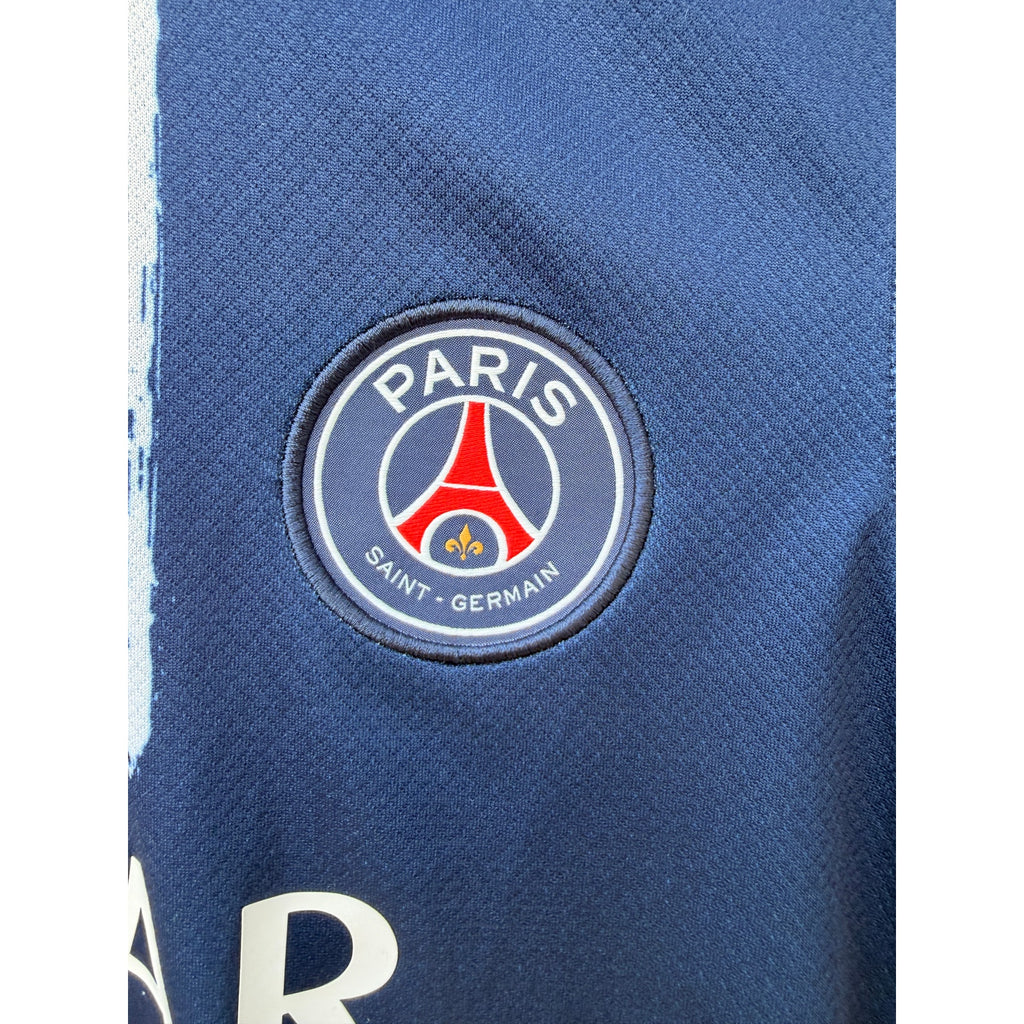 Nike PSG Jersey Mens Large Blue Paris Saint Germain Soccer