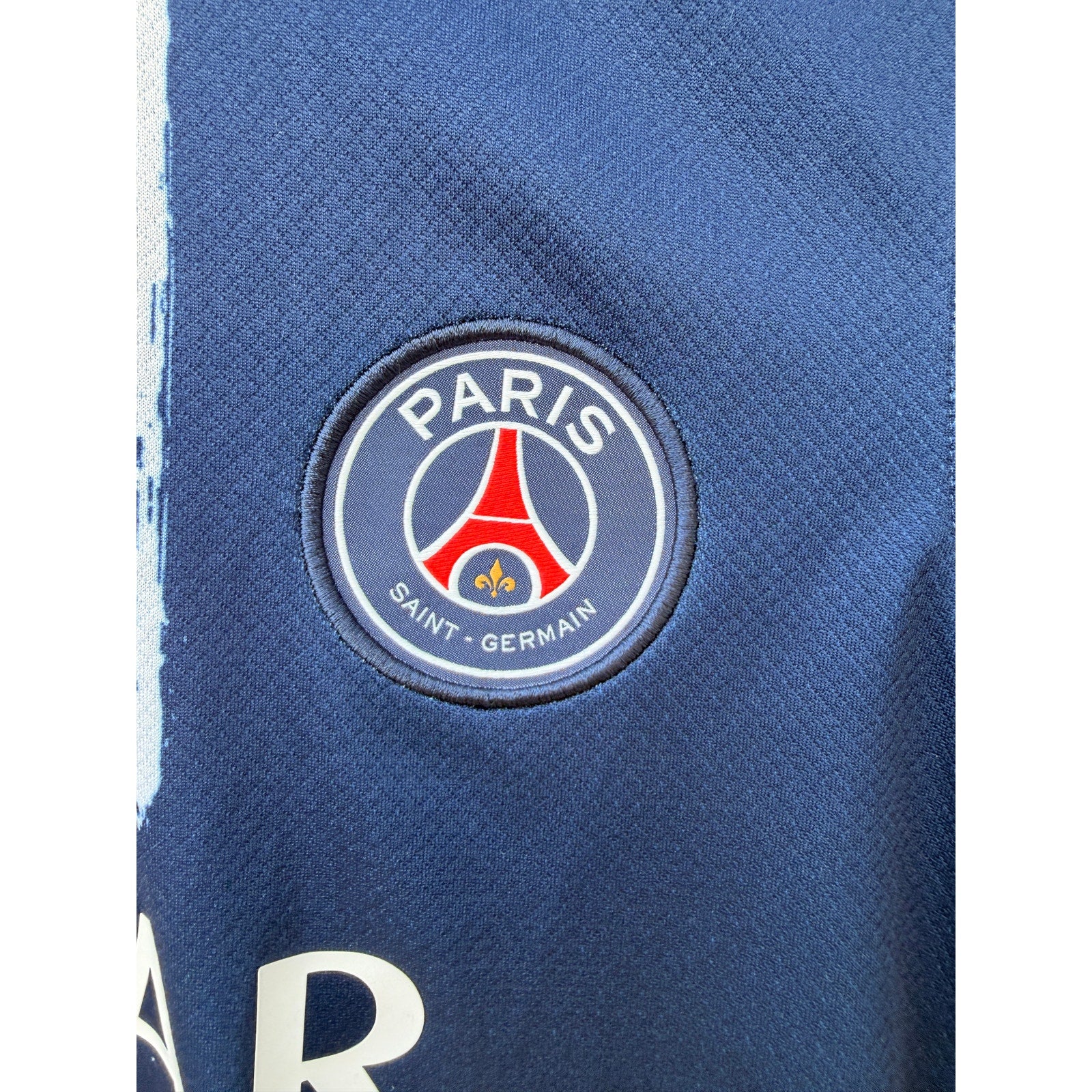 Nike PSG Jersey Mens Large Blue Paris Saint Germain Soccer