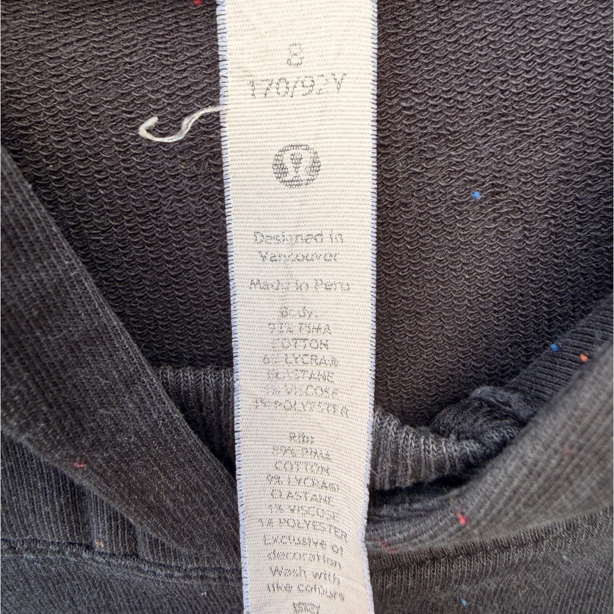 Lululemon Hoodie Womens Small Gray Pullover Minimalist additional view 4