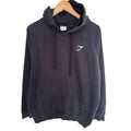 Gymshark Pullover Hoodie Mens Large Black Athletic Training Sweatshirt