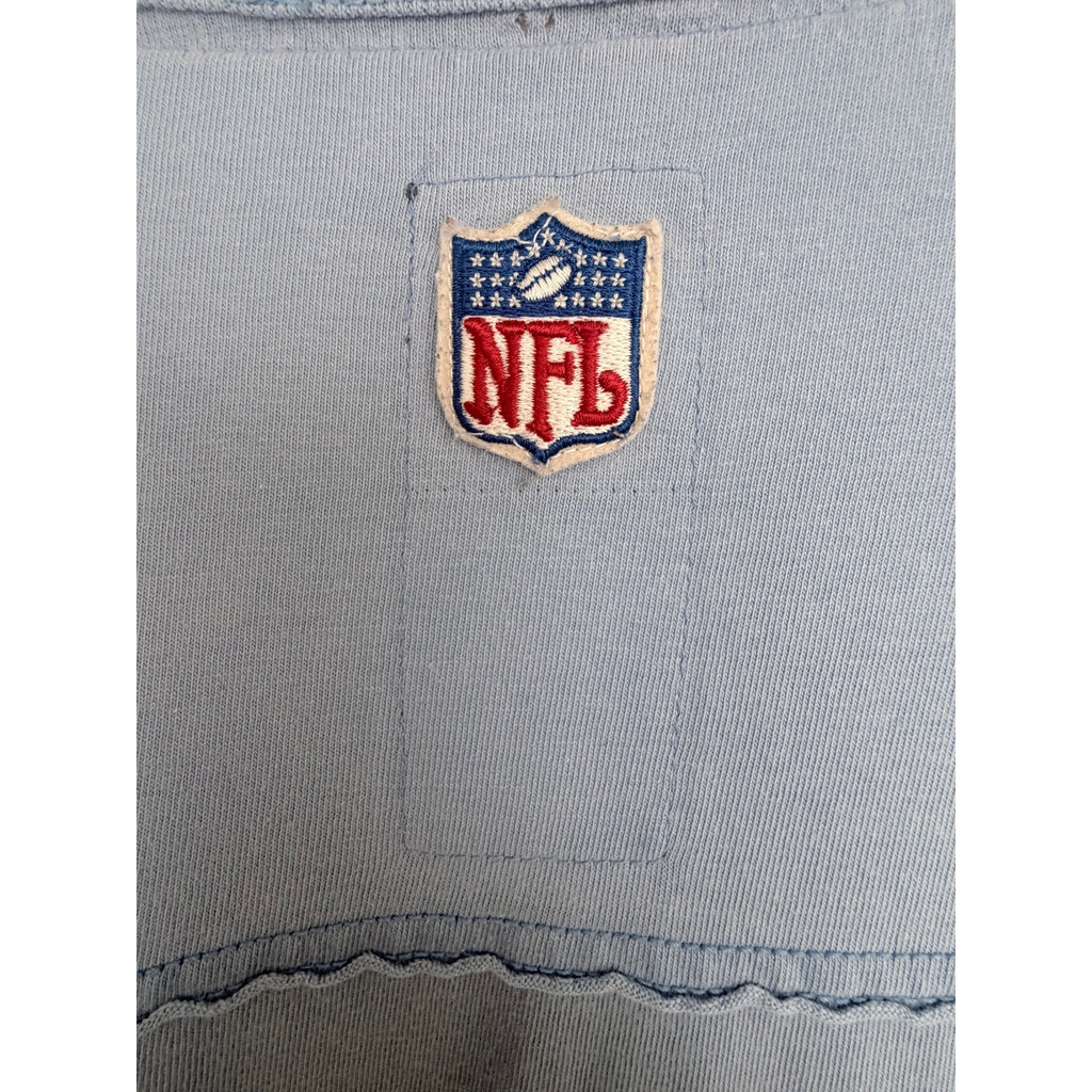 Reebok Vintage San Diego Chargers Crop Sweatshirt Mens Large Blue NFL
