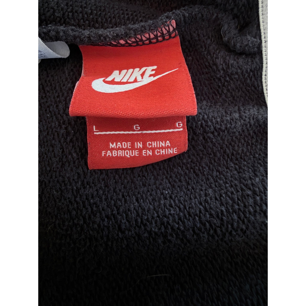 Nike Jogger Sweatpants Mens Large Black Athletic Lounge Pants Swoosh Logo