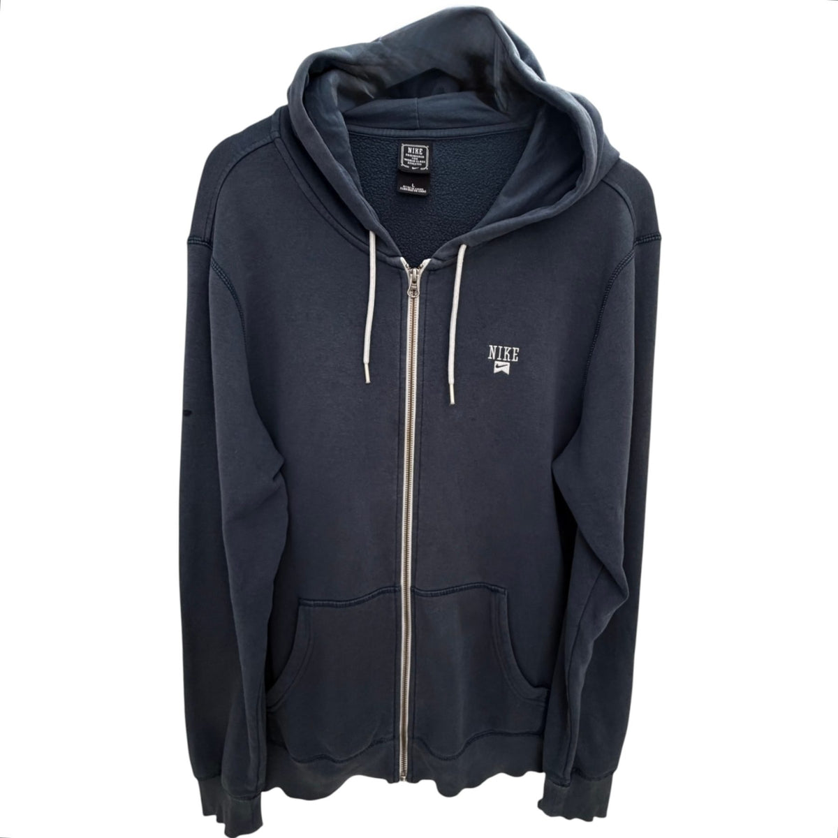 Nike Men's Blue Hoodie — front view