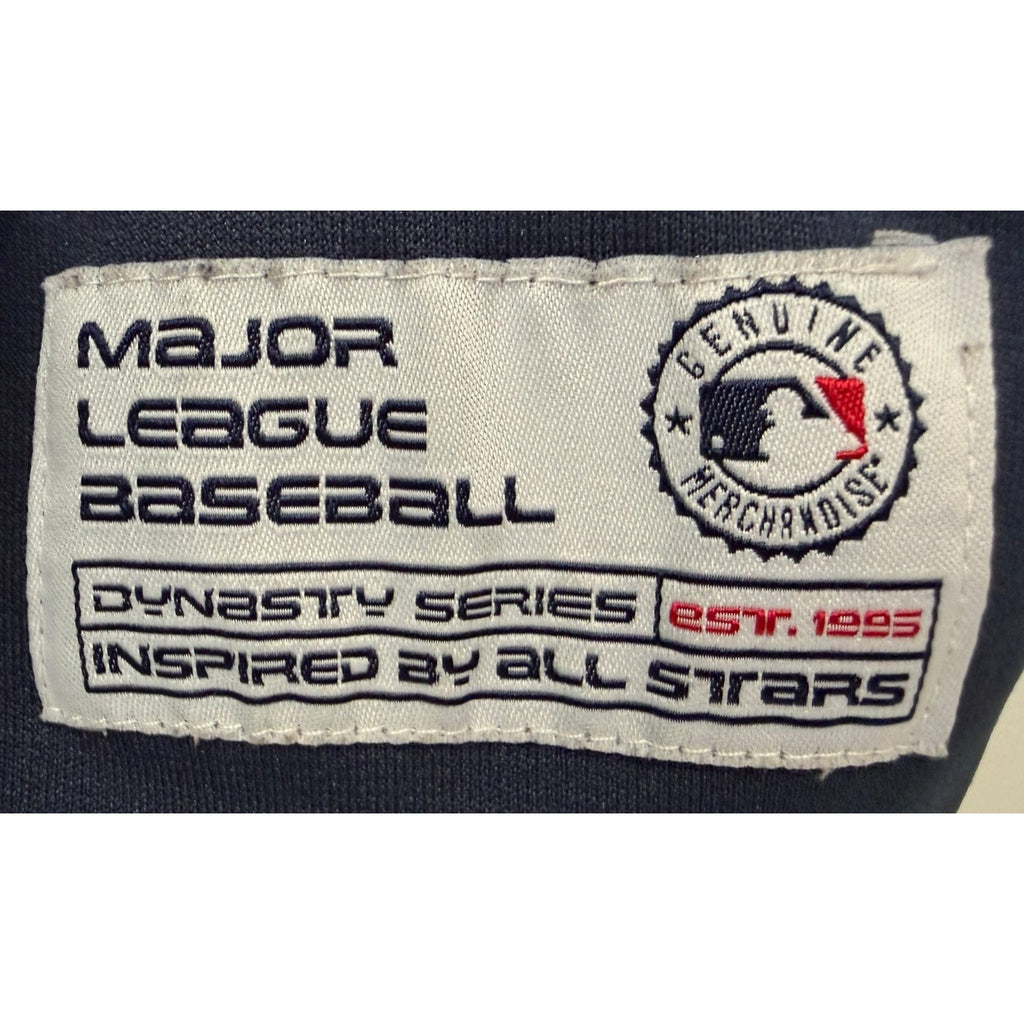 Dynasty Men's New York Yankees Baseball Jersey MLB Raglan Sleeves - XL White Blue — photo 4