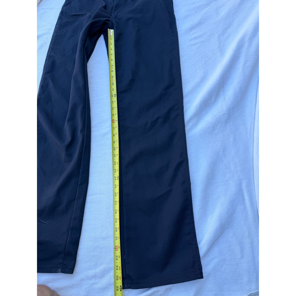 Dickies Work Pants Mens 34x32 Navy Blue Straight Leg Workwear Pants