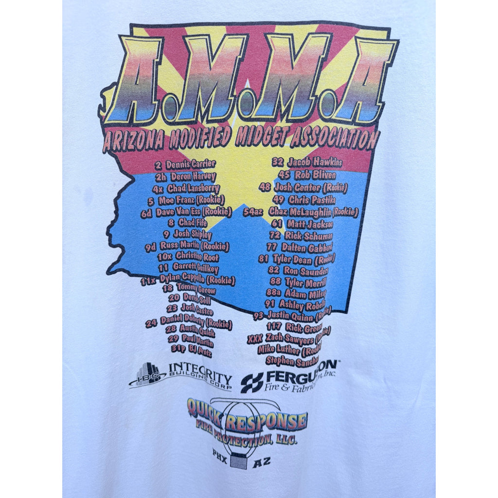 Arizona Modified Midget Association Graphic T Shirt Mens L Racing AZ A.M.M.A Tee