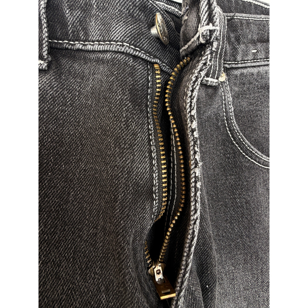 Hollister Baggy Skater Jeans Womens 29x30 Black Wash Cobra Pocket Denim