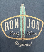 Ron Jon Surf Shop Men's Blue Cozumel – It's all about the ride! T-Shirt — view 5