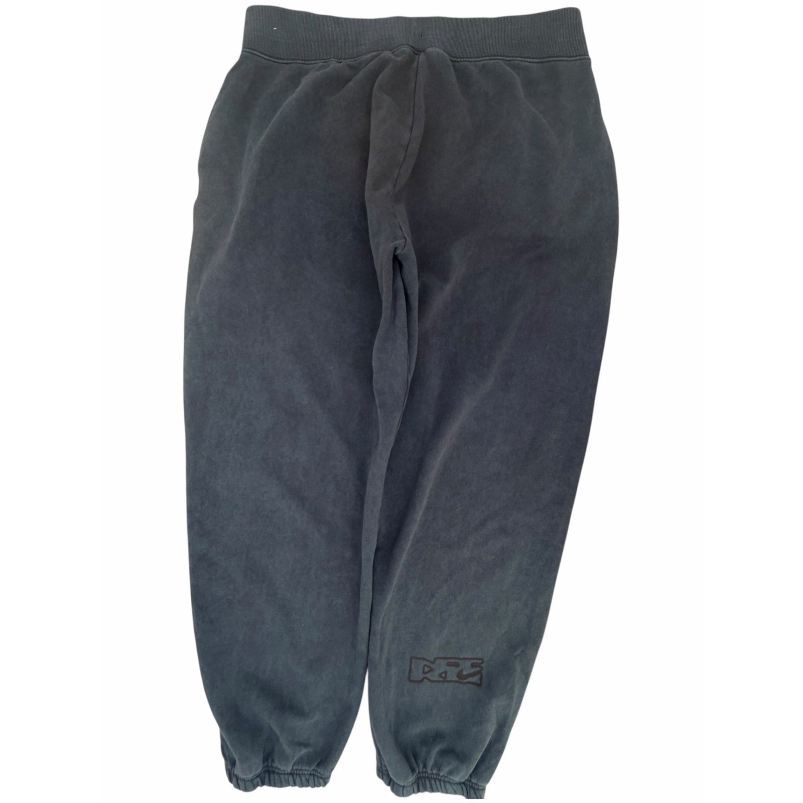 Nike Phoenix Fleece Women's High-Waisted Gray Joggers XL