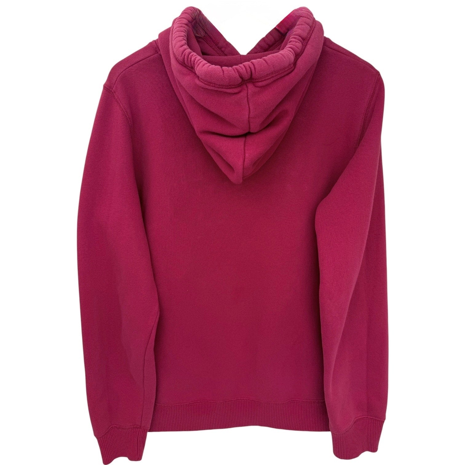 Hollister Hoodie Mens Large Red Embroidered Logo Pullover Sweatshirt