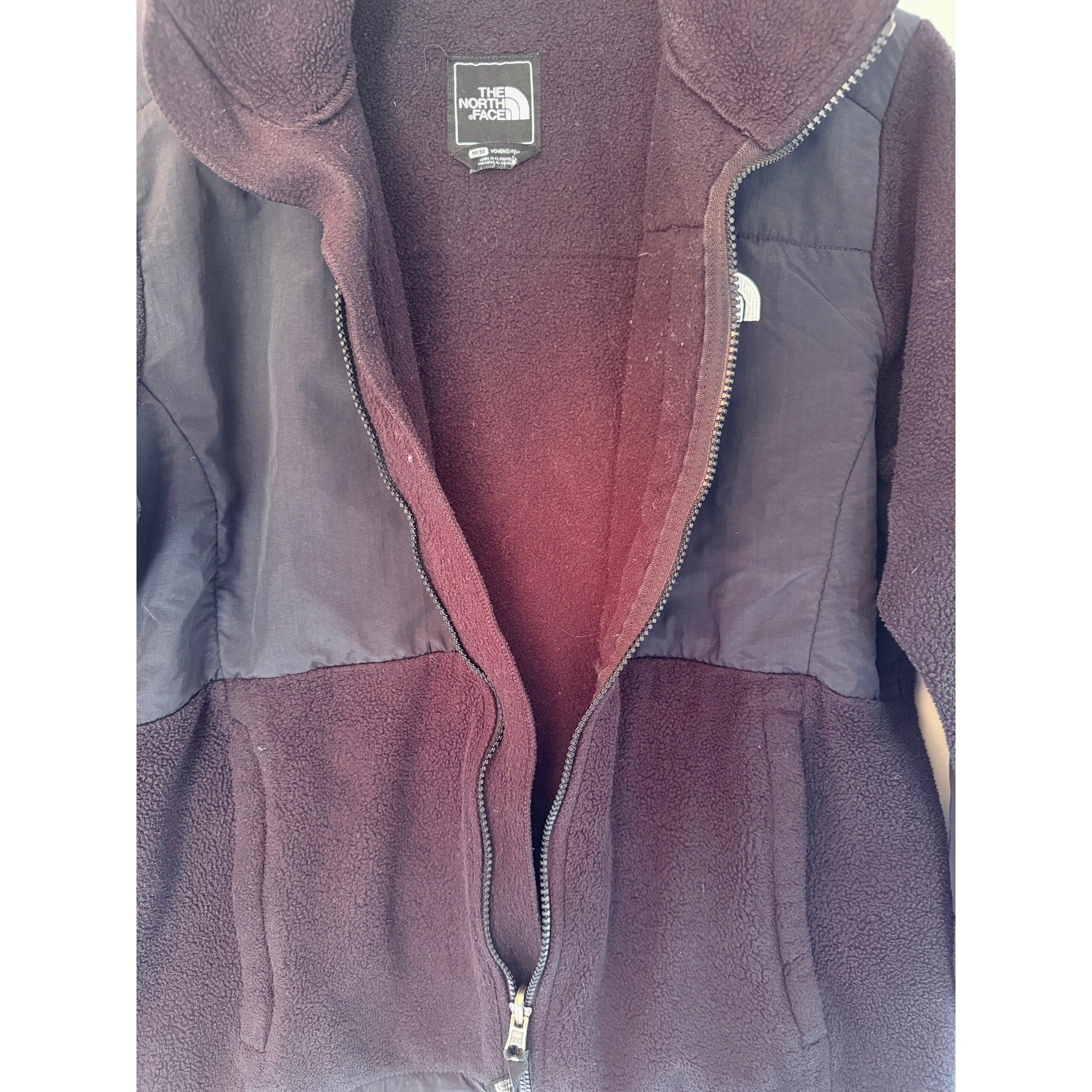 The North Face Denali Fleece Jacket Womens Small Black Full Zip Outdoor
