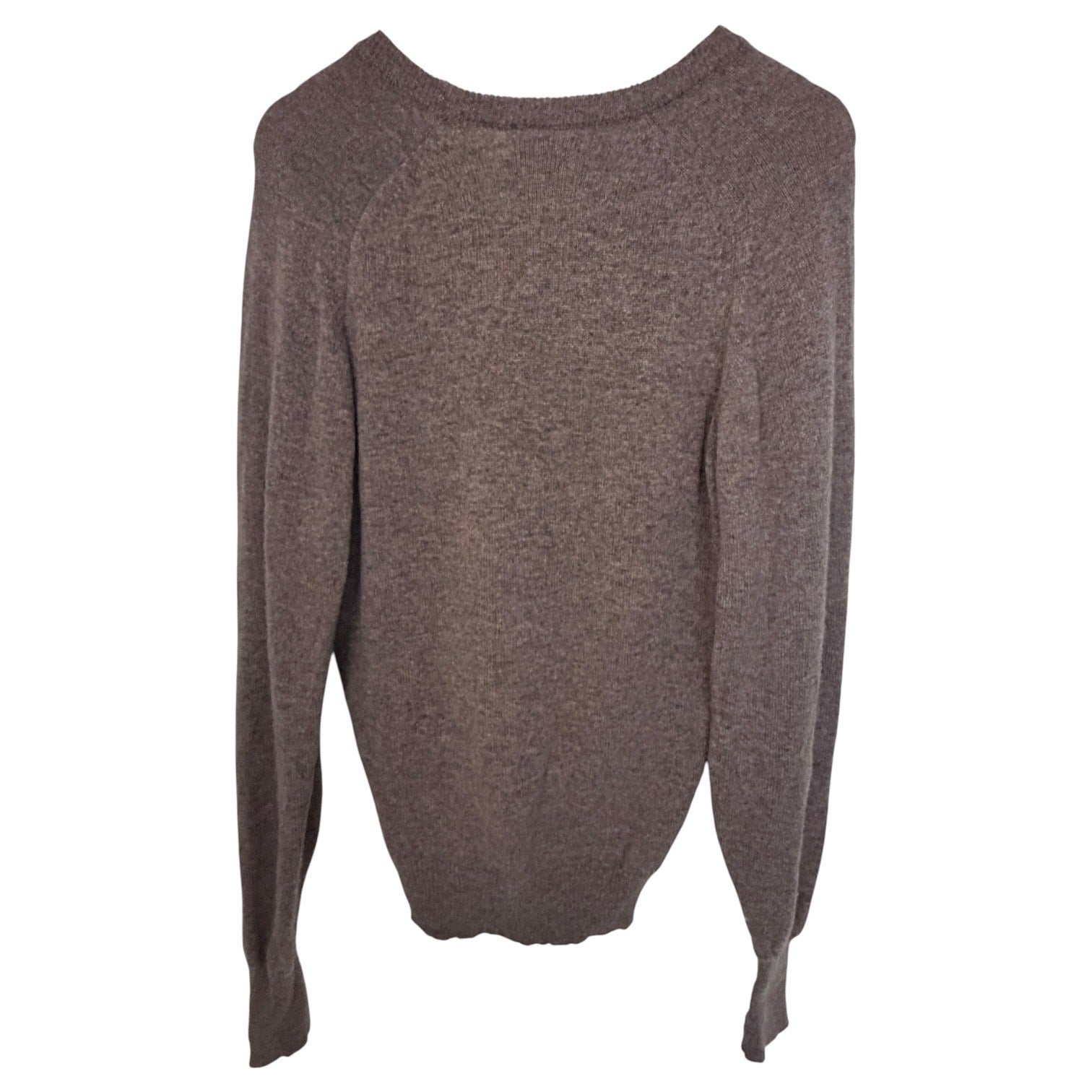Pendleton Pure Virgin Wool V Neck Sweater Mens Medium Brown USA Made