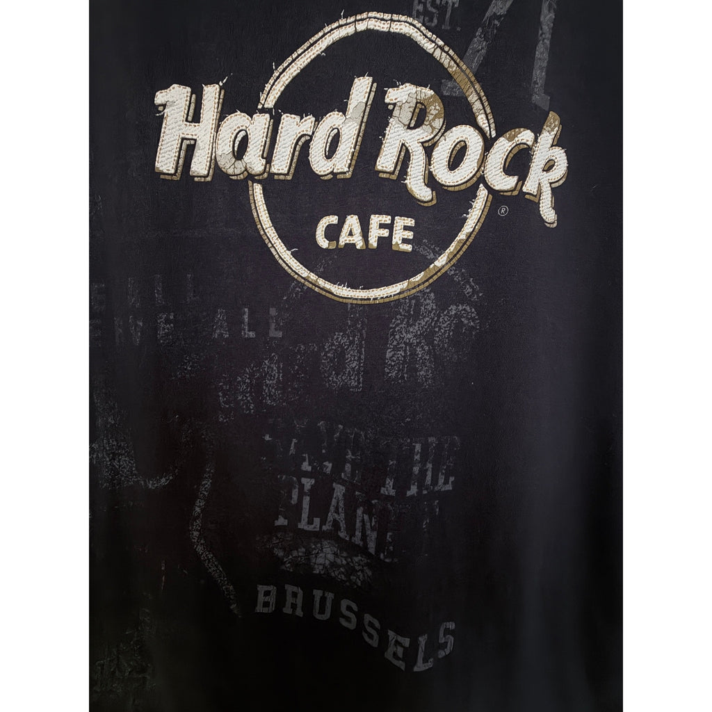 Hard Rock Cafe Cabo Wabo Cantina T Shirt Mens XL Black Graphic Short Sleeve Tee