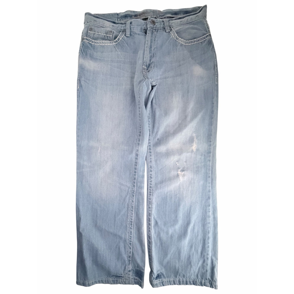 Helix Boot Cut Jeans Men's 36x30 Light Wash