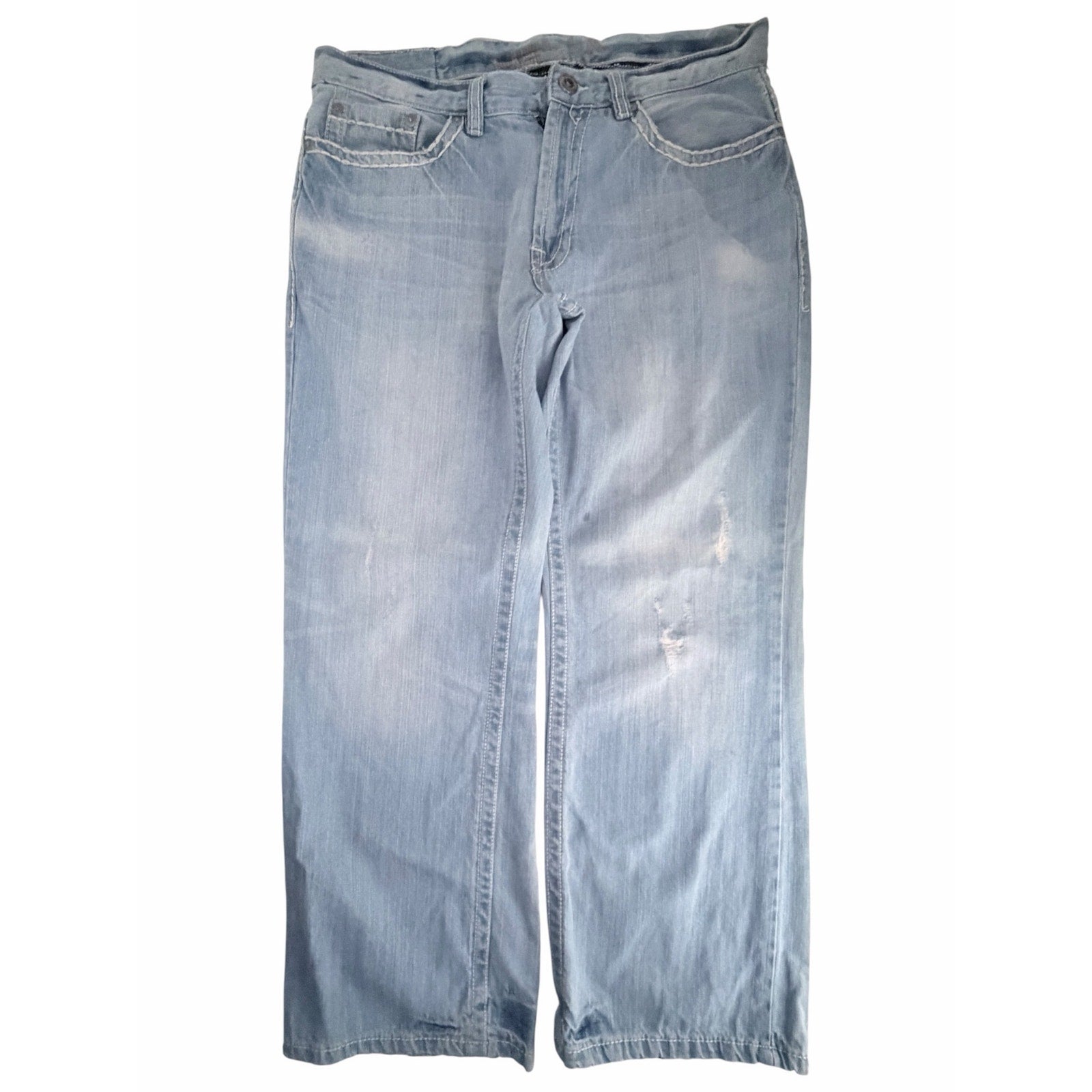 Helix Boot Cut Jeans Men's 36x30 Light Wash