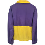 Swingster Men's Purple Colorblock Jacket — back view