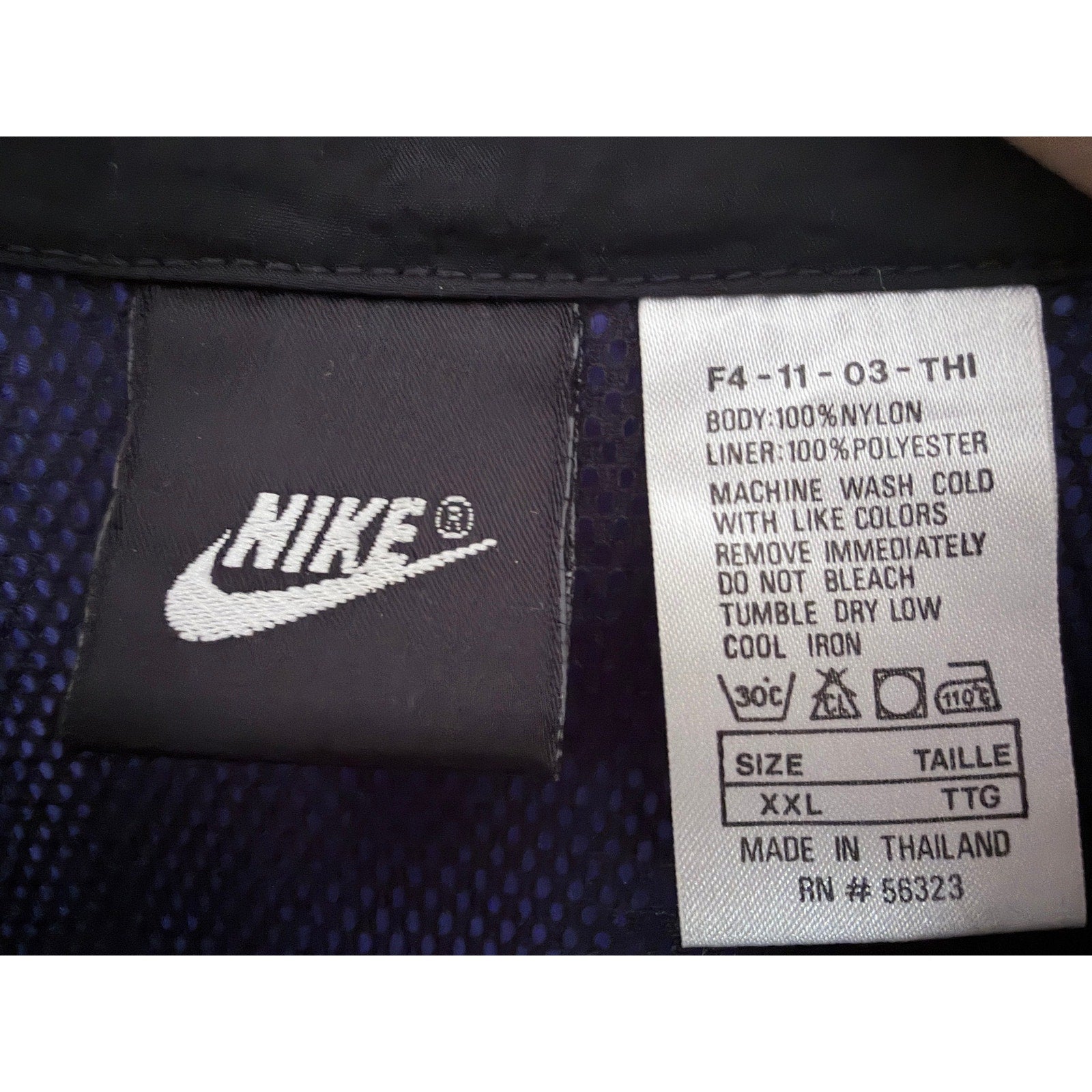 Nike Vintage Colorblock Windbreaker