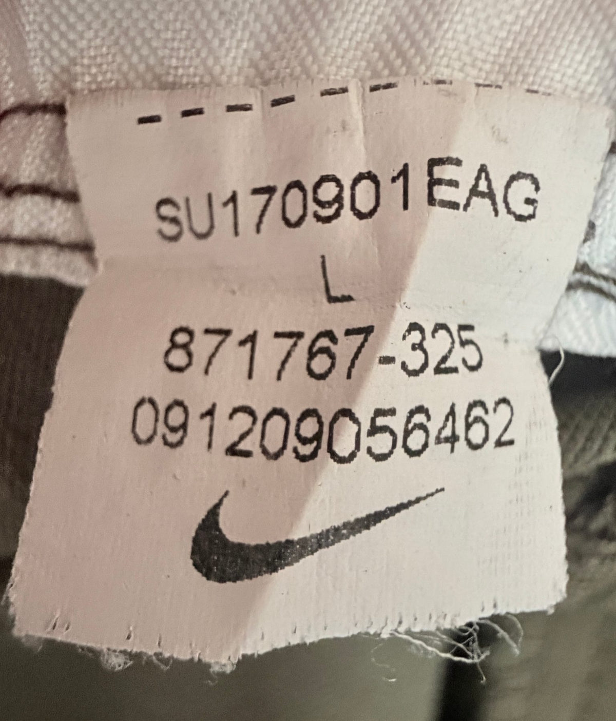 Nike Men's Green Oversized Activewear Pants — view 6