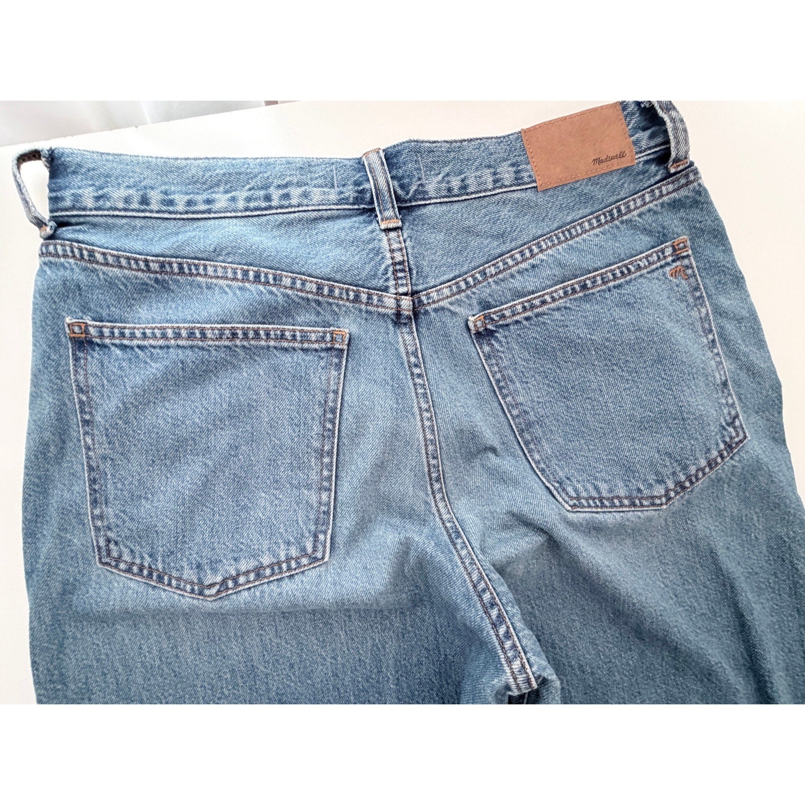 Madewell Superwide Leg Jeans Womens 29 Blue Denim