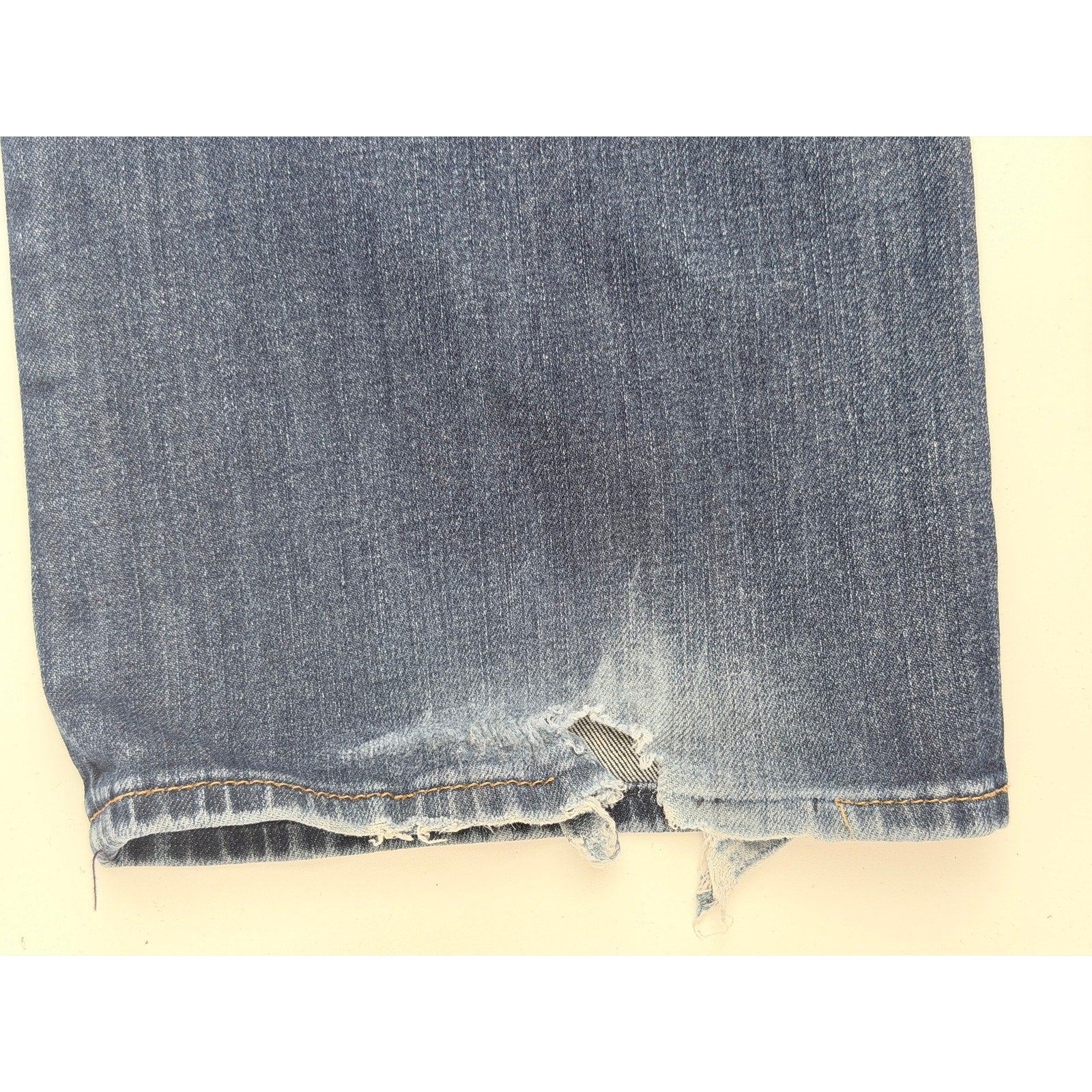 Hudson Jeans Mens 32 Blue Bootcut Stretch Denim Pants Flap Pocket