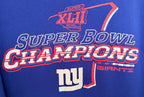VF Imagewear Men's Blue New York Giants Super Bowl XLII Champions T-Shirt — view 4