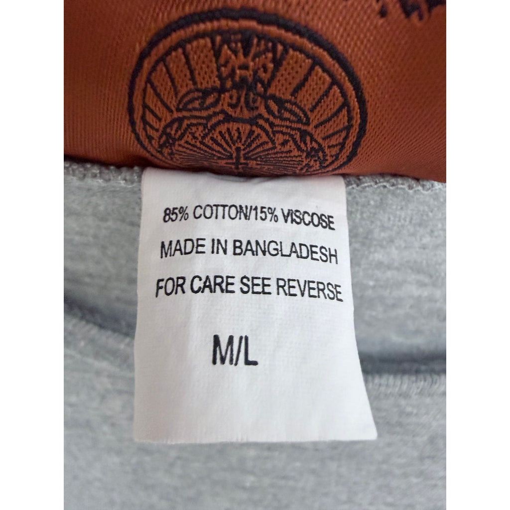 Jagermeister Graphic T Shirt Womens M L Gray Embroidered Logo Tee