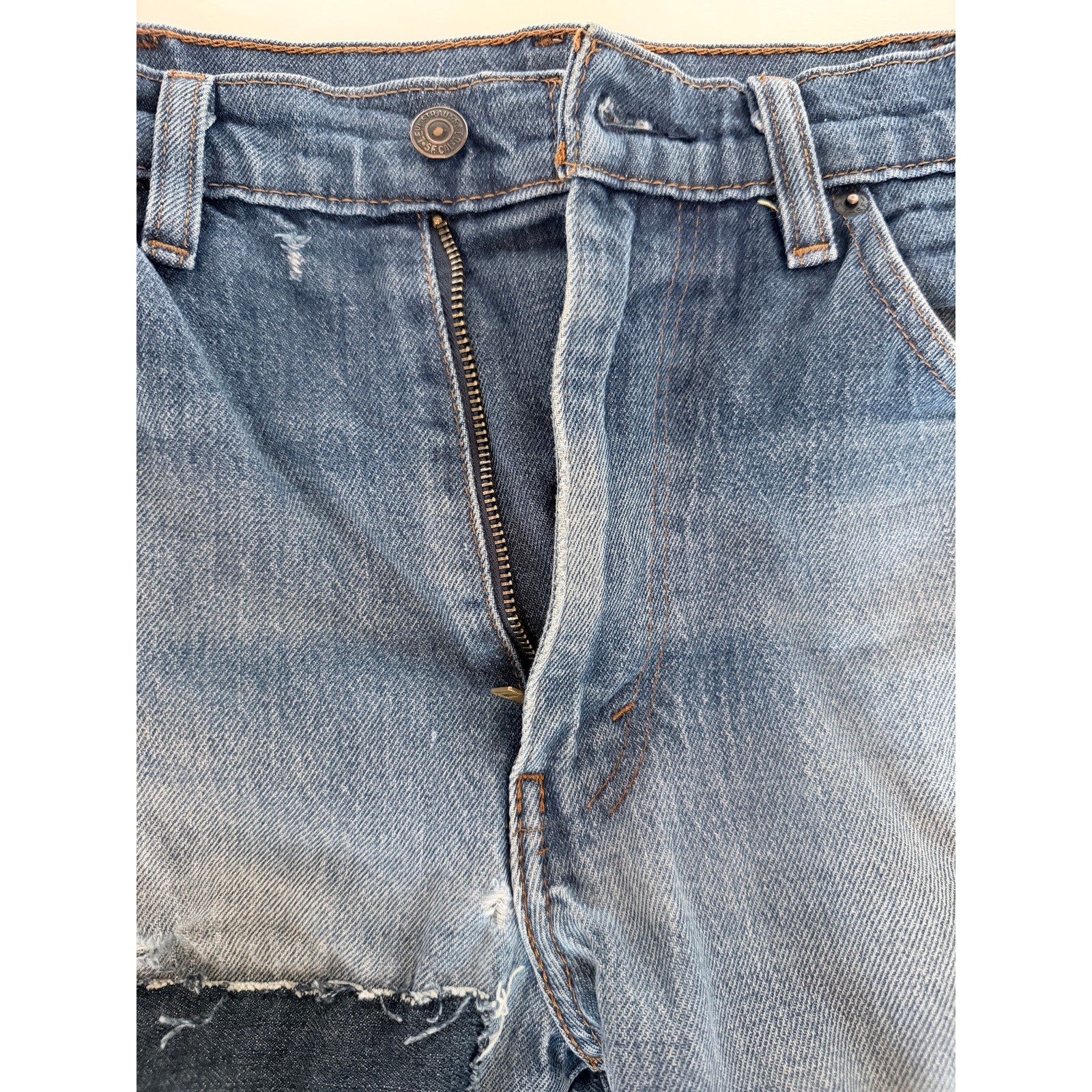 Levi Strauss 550 Jeans Mens 35x32 Blue Denim Relaxed Fit Classic Pants