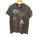 Star Wars Seek & Destroy Slave I Graphic T-Shirt M Black