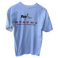 Single Stitch FatPipe Extreme Graphic TShirt Mens Medium White Tech Internet Tee