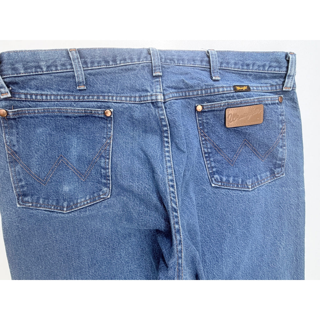 Wrangler Relaxed Fit Jeans Mens 38x30 Blue Western Denim Pants