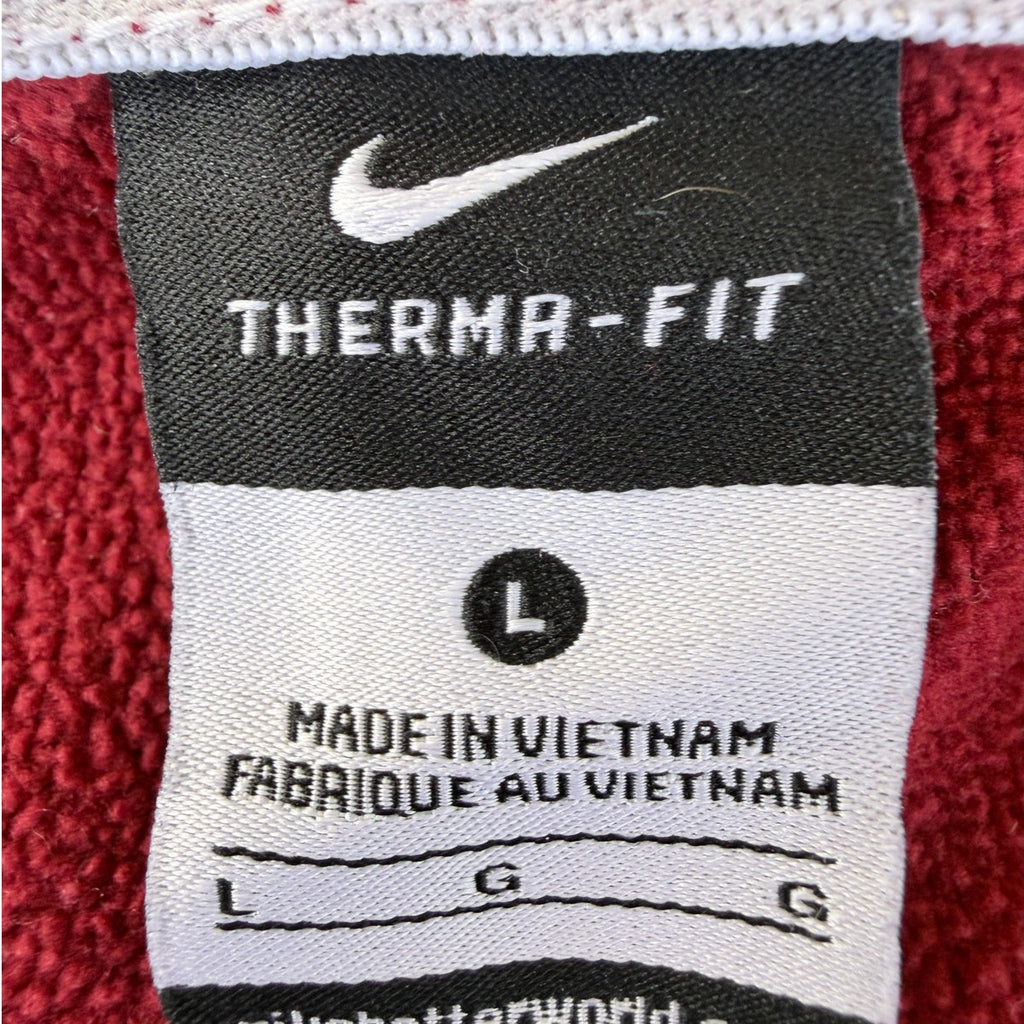 Nike Therma Fit Sweatpants Mens L Red Oklahoma Sooners Athletic Joggers