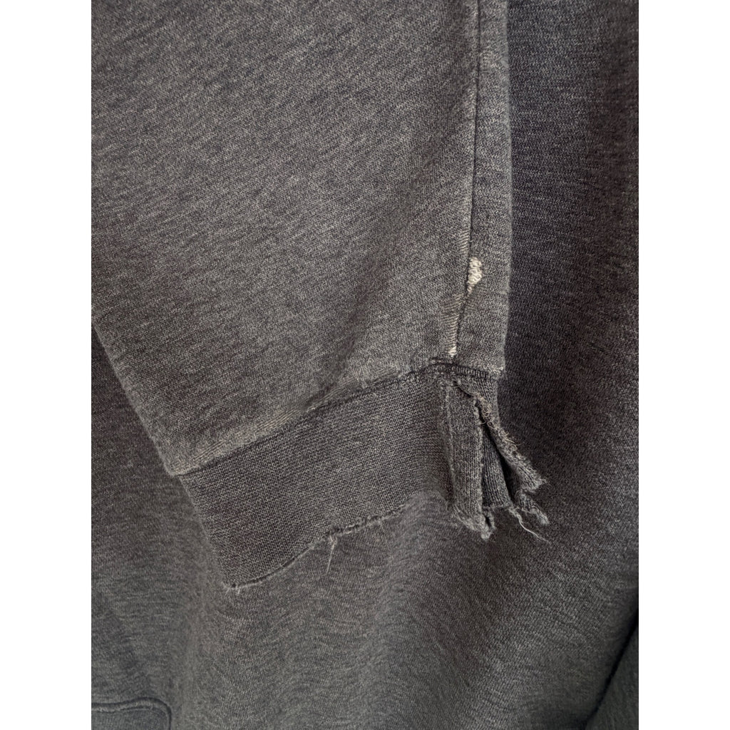 Nike Hoodie Mens Large Gray Pullover Swoosh Sweatshirt