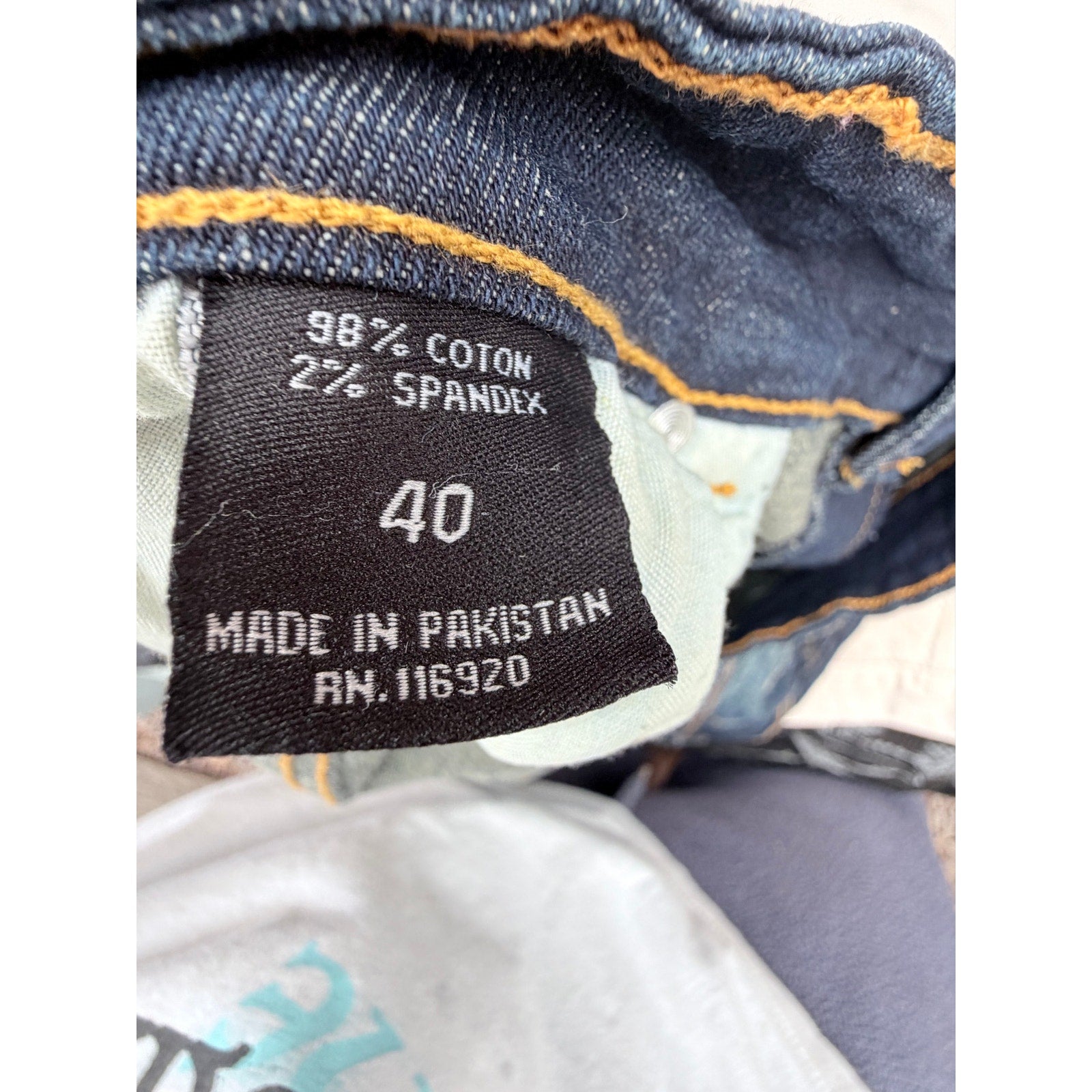 Rockstar Cargo Jeans Mens 40 Distressed Utility Denim