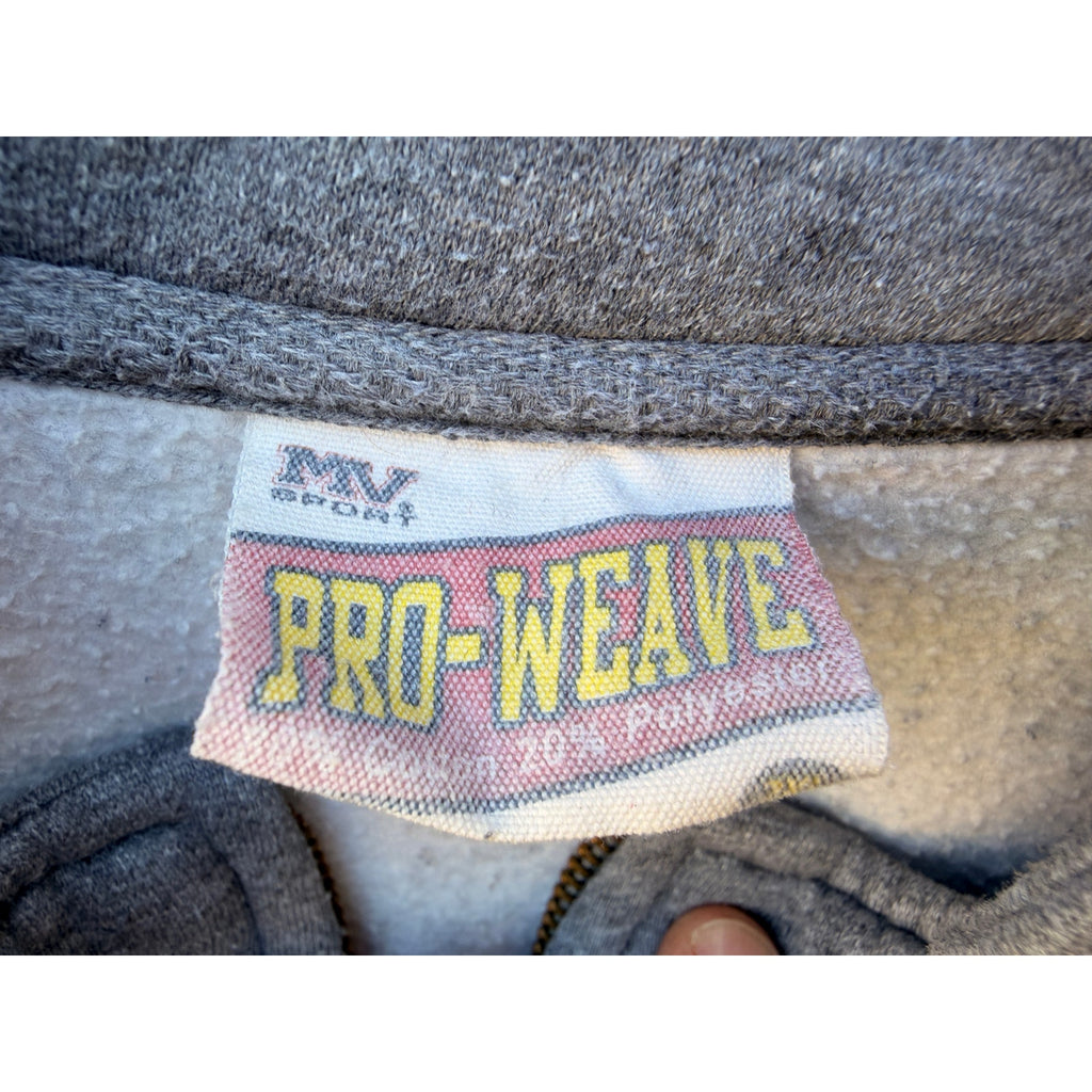 Boise State Broncos Vintage Sweatshirt Mens XXL Pro Weave Full Zip College