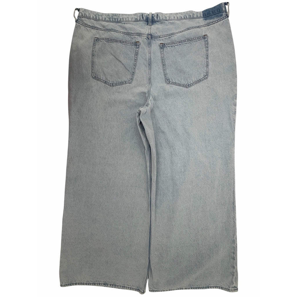 Abercrombie Women's High-Rise Wide-Leg Jeans 22S Light Wash
