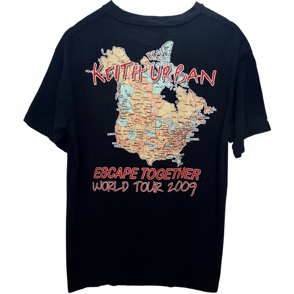Keith Urban Escape Together 2009 World Tour Graphic T-Shirt - product photo 2
