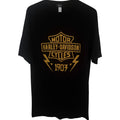 Harley-Davidson Men's Black Harley-Davidson Motorcycles Crewneck T-Shirt — front view