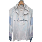 Ron Jon Women's White Surf Shop Hoodie — front view