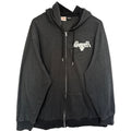 Marvel Punisher Hoodie Mens 2XL Black Camo Skull Graphic Zip Up Streetwear
